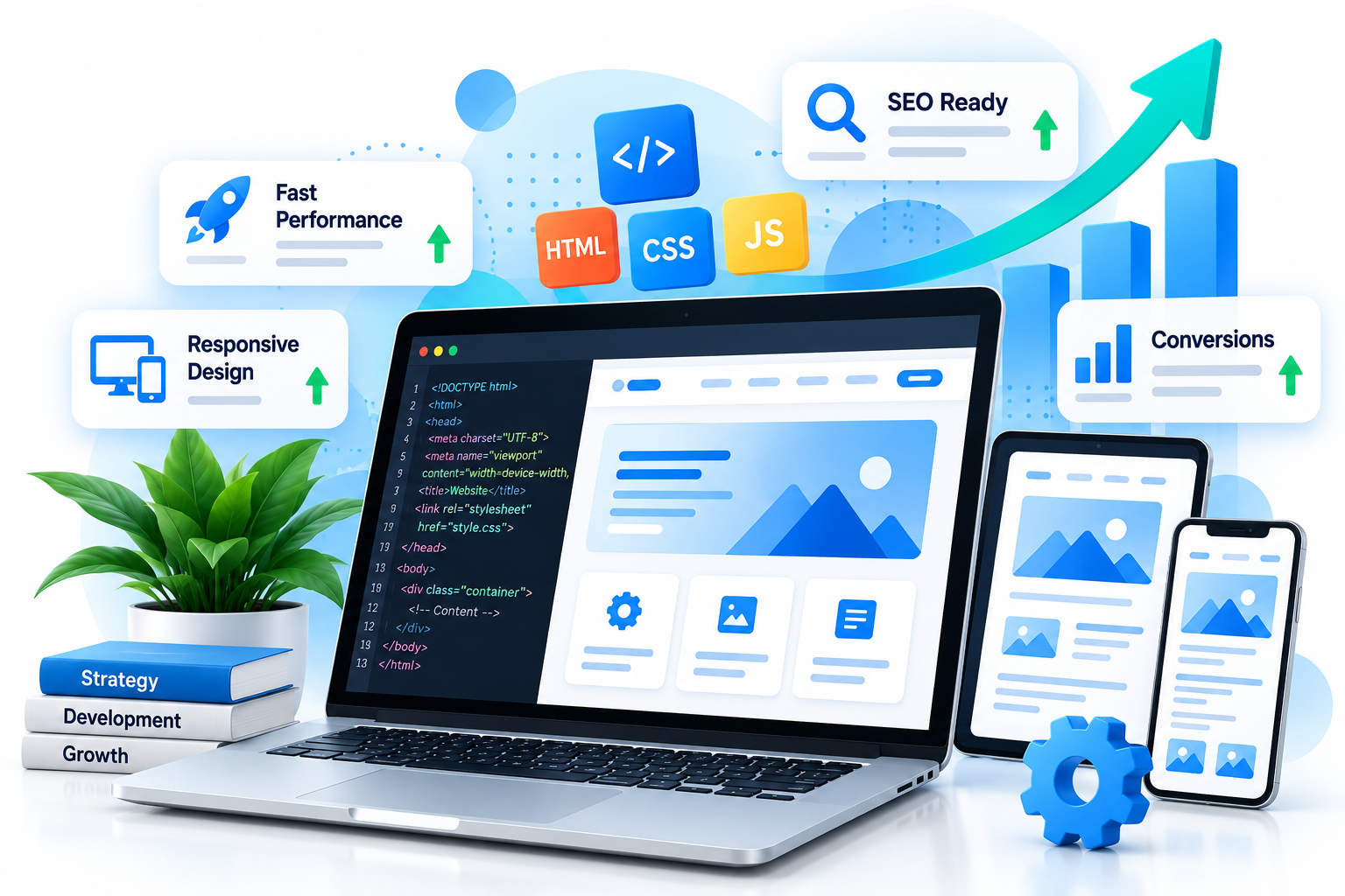 Web Development Services for Fast SEO Ready Websites