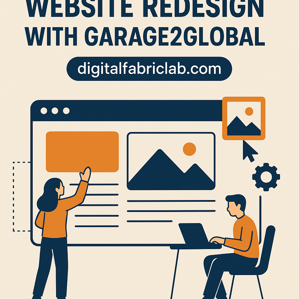 website redesign with garage2global